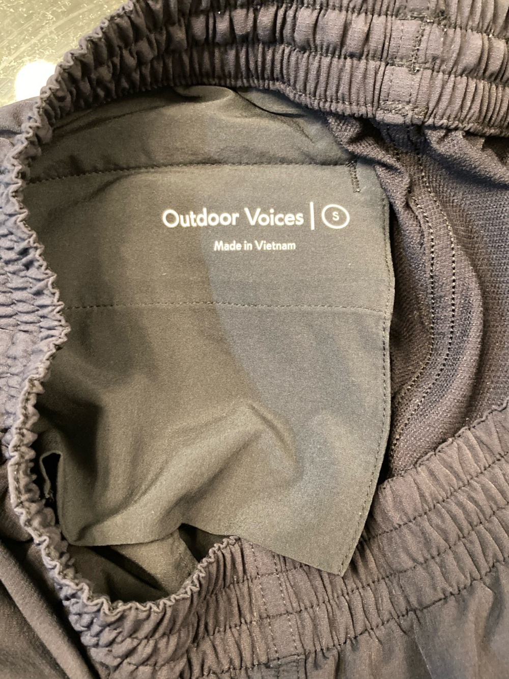Outdoor Voices RecTrek Pant Black Sweatpants Joggers Women’s Size Small - Picture 4 of 6